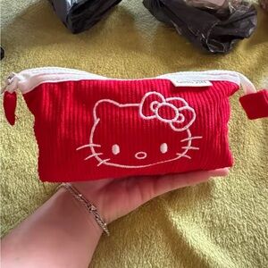 Red Hello Kitty Pouch/Makeup bag